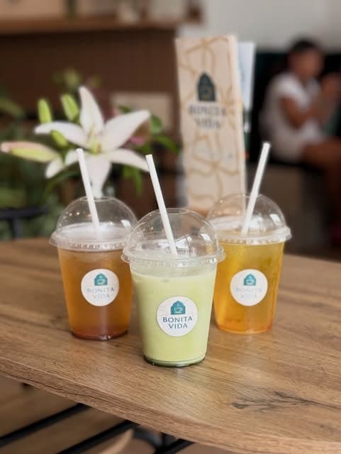 Zumos e infusiones frías de la casa